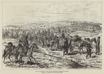 La Guerre, Démantèlement du Camp des Cosaques Musulmans à Fratesti